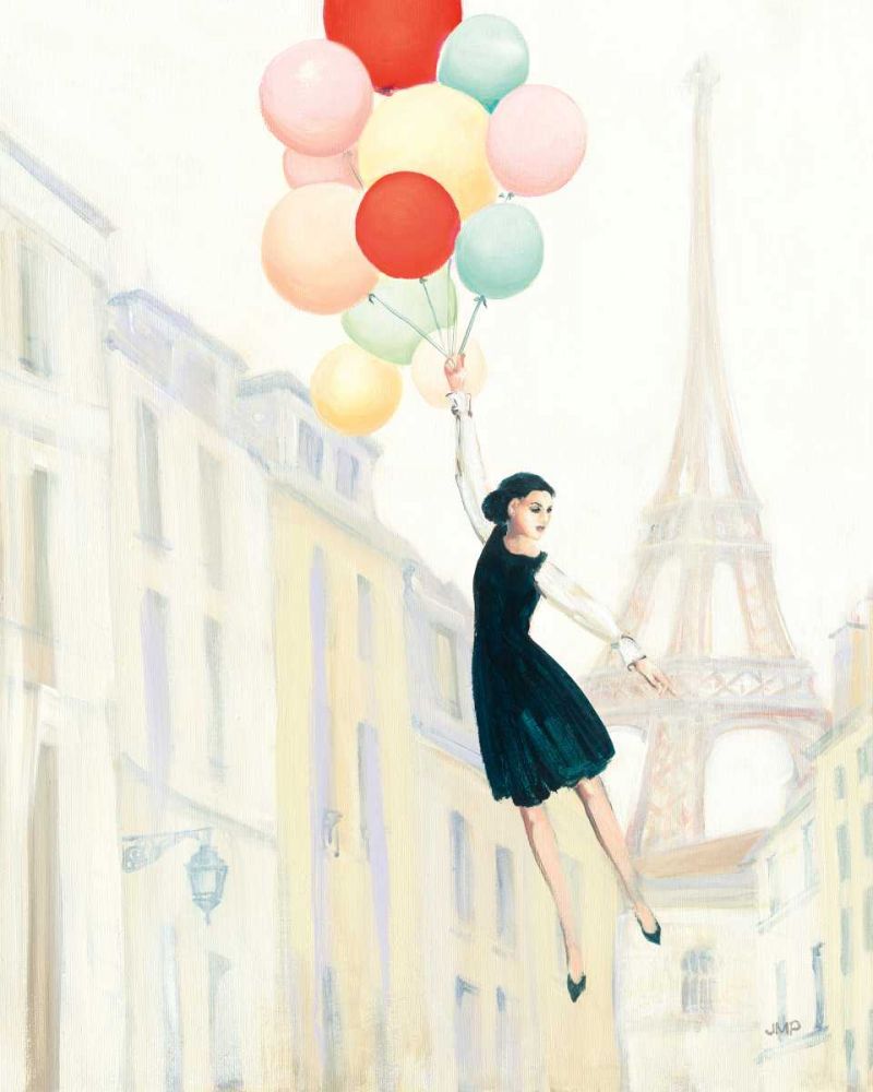 Aloft In Paris II art print by Julia Purinton for $57.95 CAD