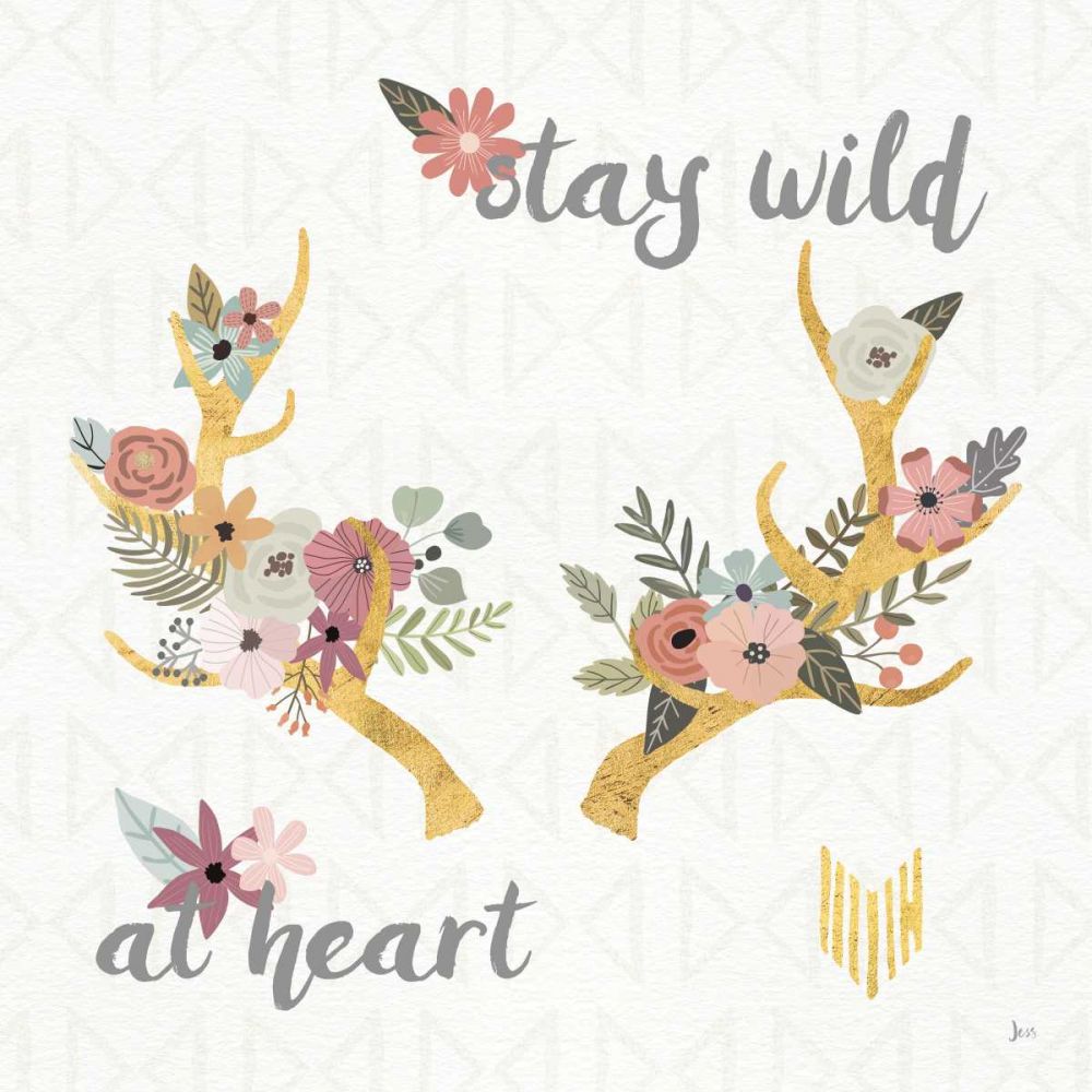 Boho Beauty II Pastel art print by Jess Aiken for $57.95 CAD