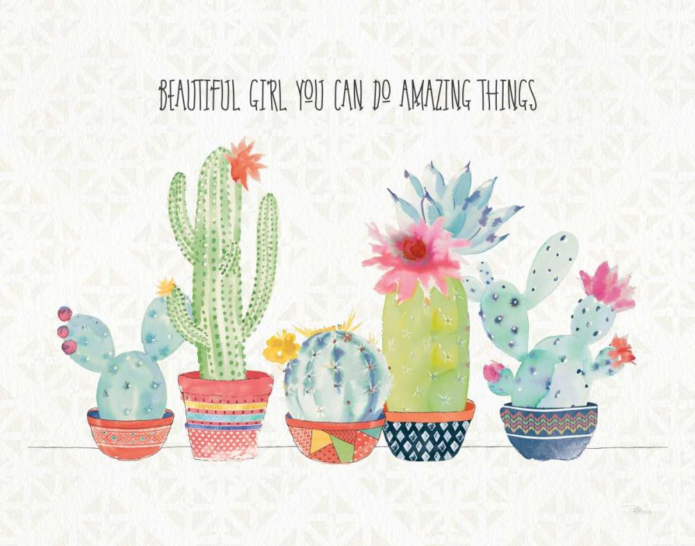 Sweet Succulents I Beautiful art print by Pela Studio for $57.95 CAD