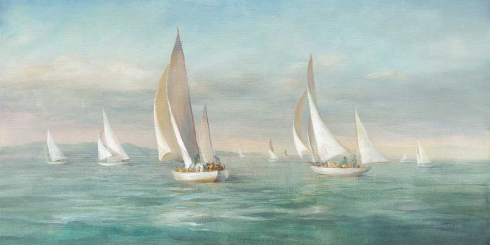 Weekend Sail art print by Danhui Nai for $57.95 CAD
