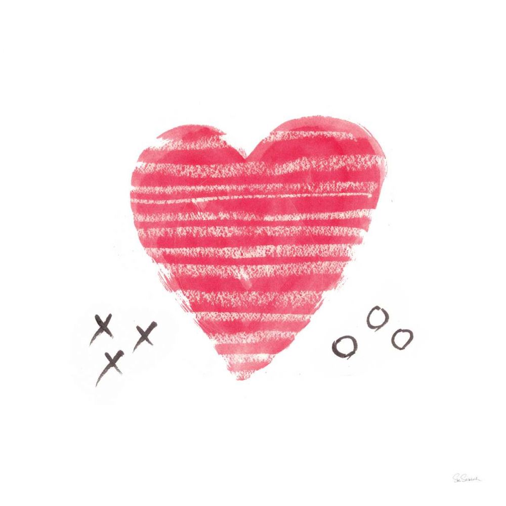 Xs and Os art print by Sue Schlabach for $57.95 CAD