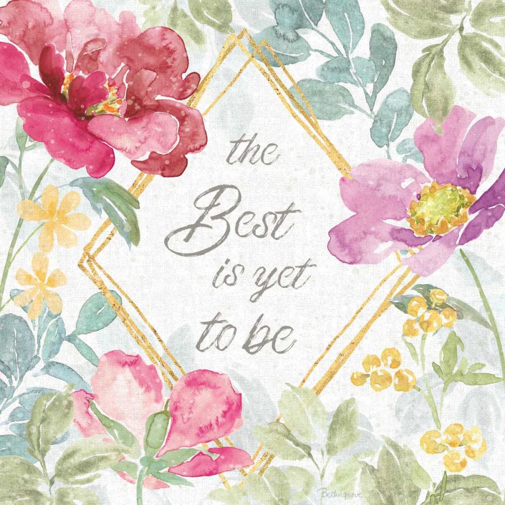 Springtime Bloom IV art print by Beth Grove for $57.95 CAD