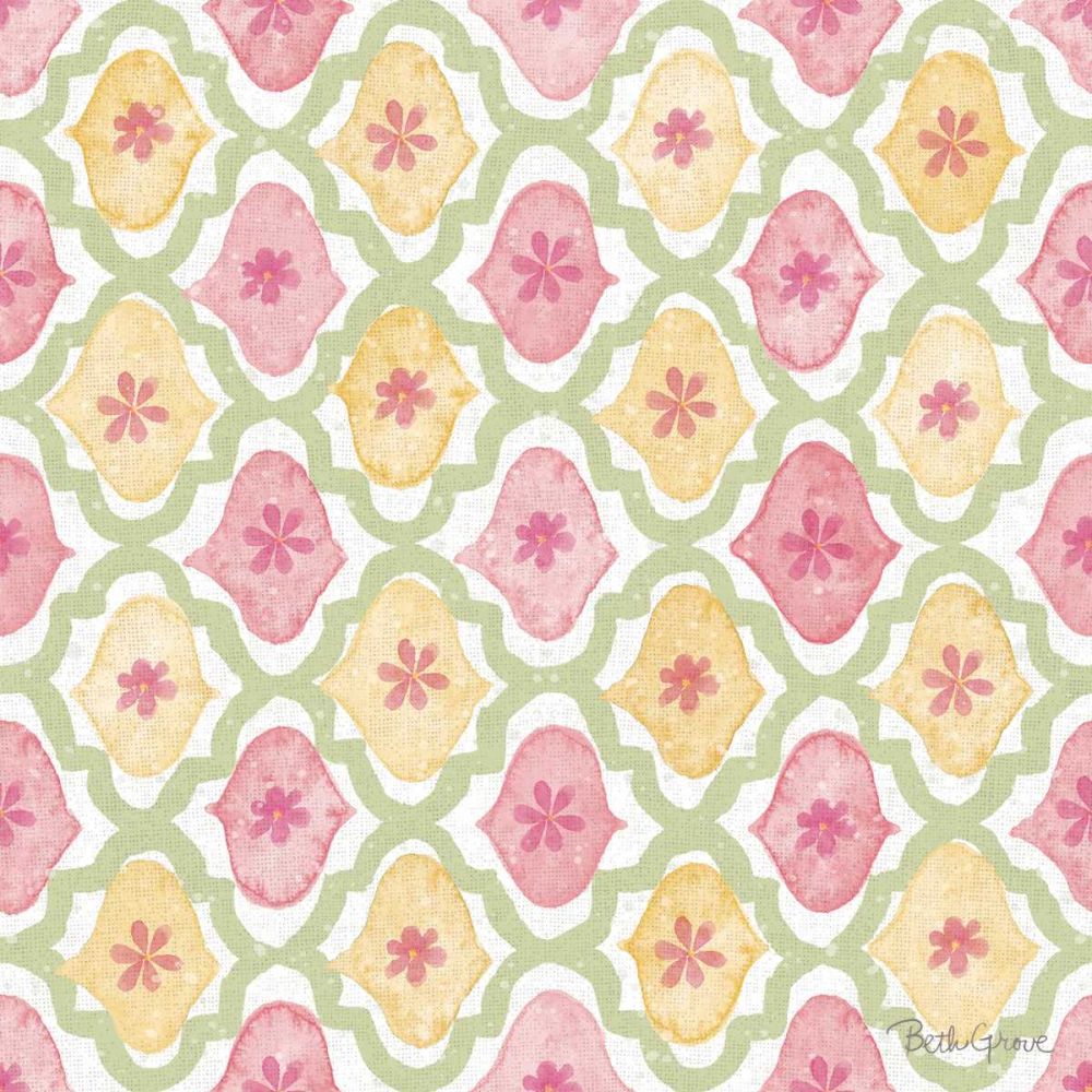 Springtime Bloom Pattern IVA art print by Beth Grove for $57.95 CAD