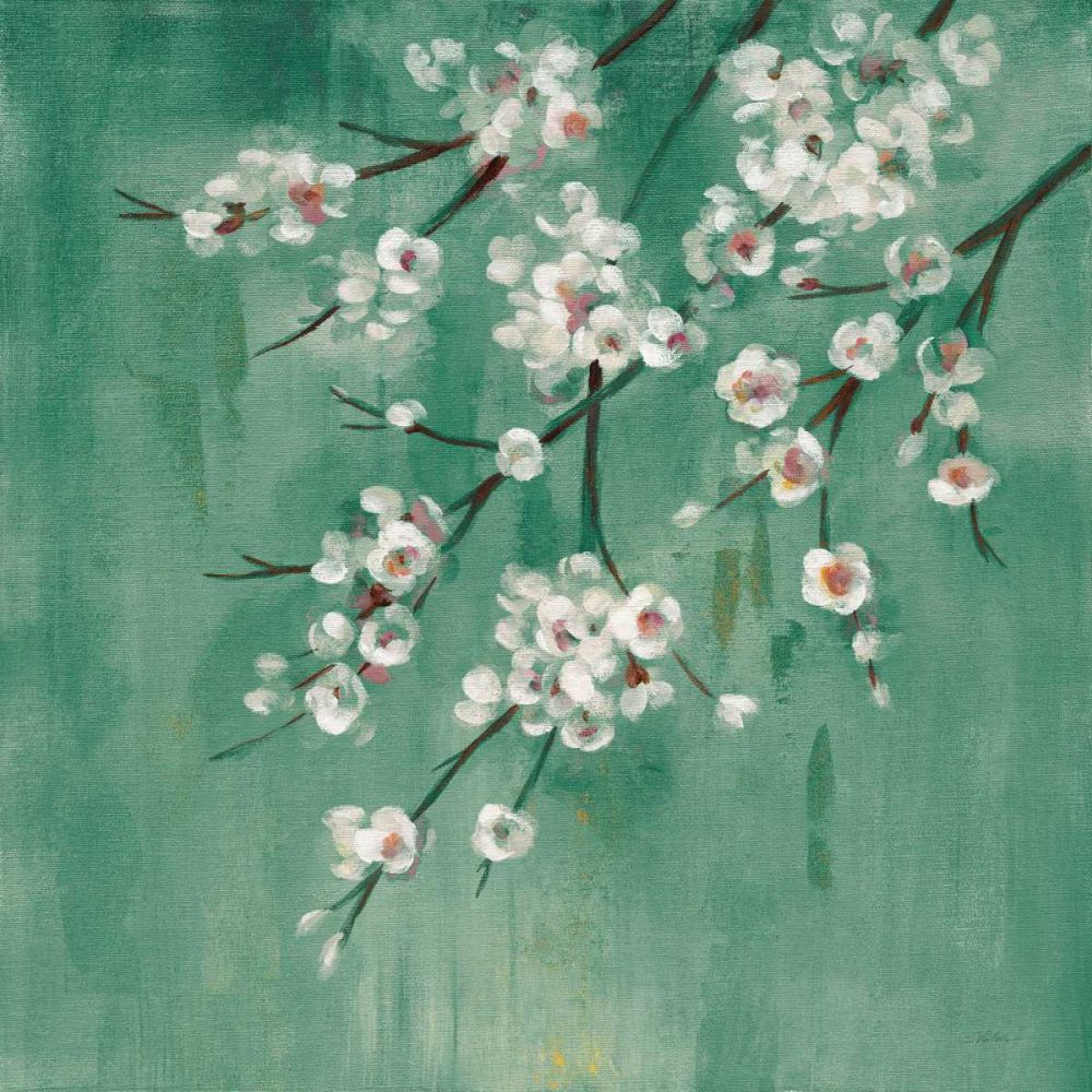 Cherry Cloud I Jade art print by Silvia Vassileva for $57.95 CAD