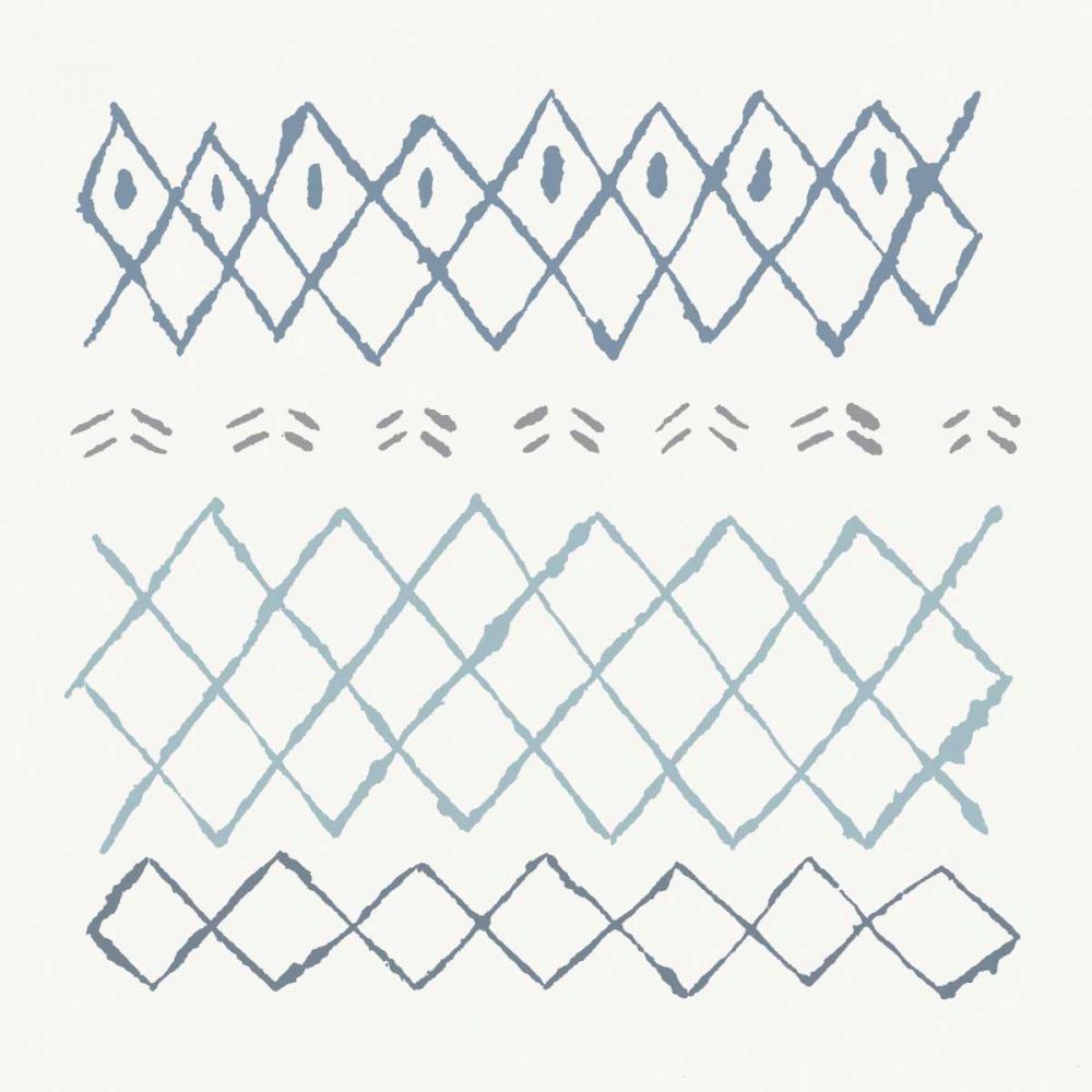 Nordic Vibes I Blue art print by Moira Hershey for $57.95 CAD