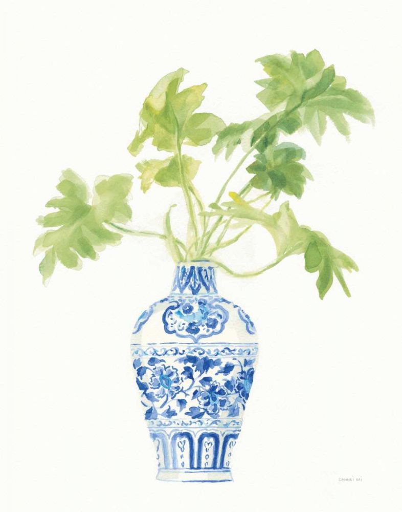 Palm Chinoiserie White III art print by Danhui Nai for $57.95 CAD