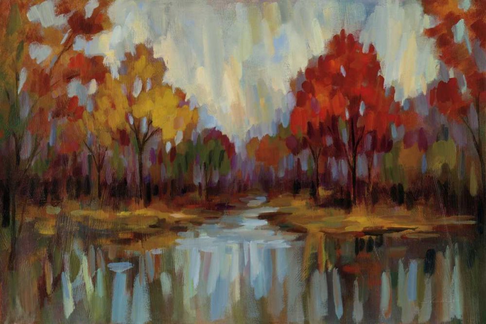Fall Aquarelle art print by Silvia Vassileva for $57.95 CAD