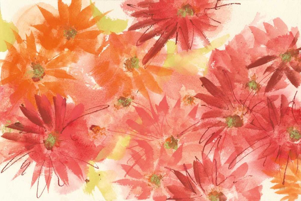 Flowers Afield II art print by Chris Paschke for $57.95 CAD