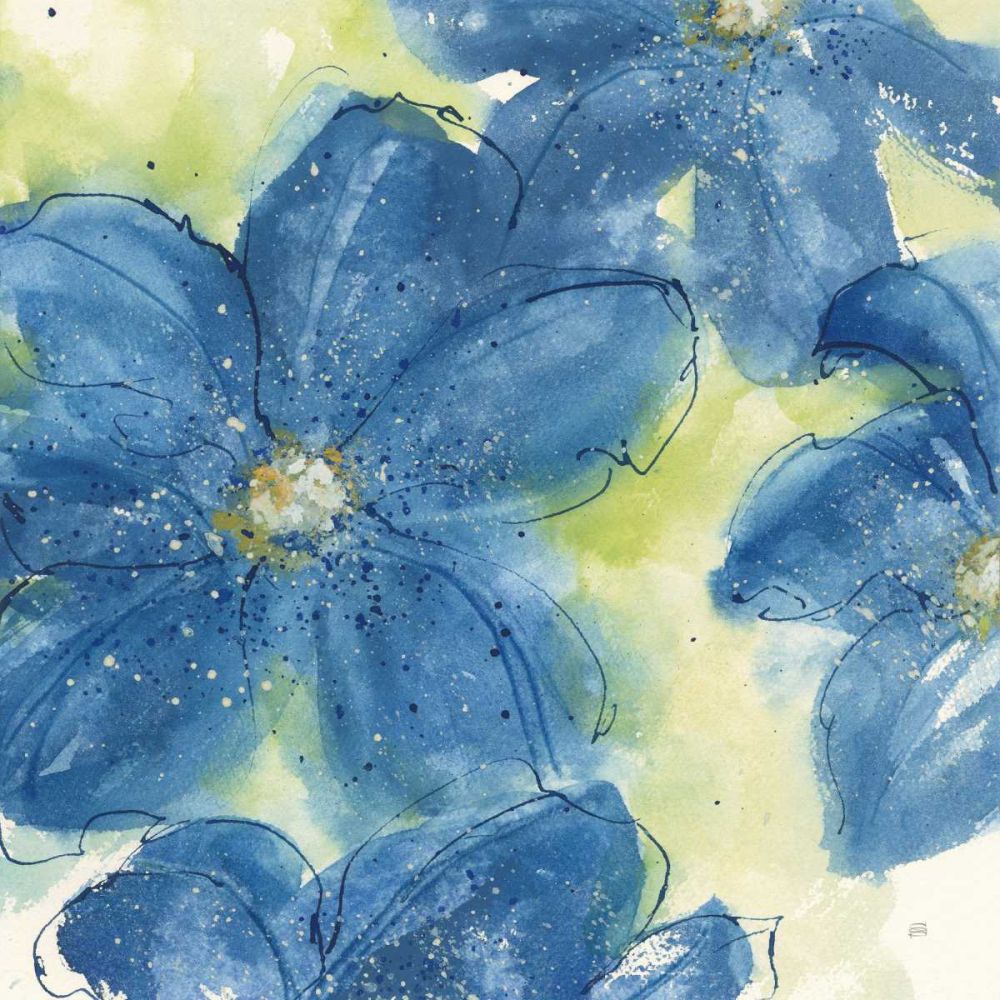Starlight Clematis II art print by Chris Paschke for $57.95 CAD