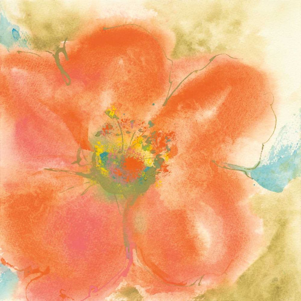 Coral Poppy II art print by Chris Paschke for $57.95 CAD