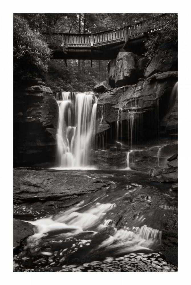 Elakala Falls West I BW art print by Alan Majchrowicz for $57.95 CAD