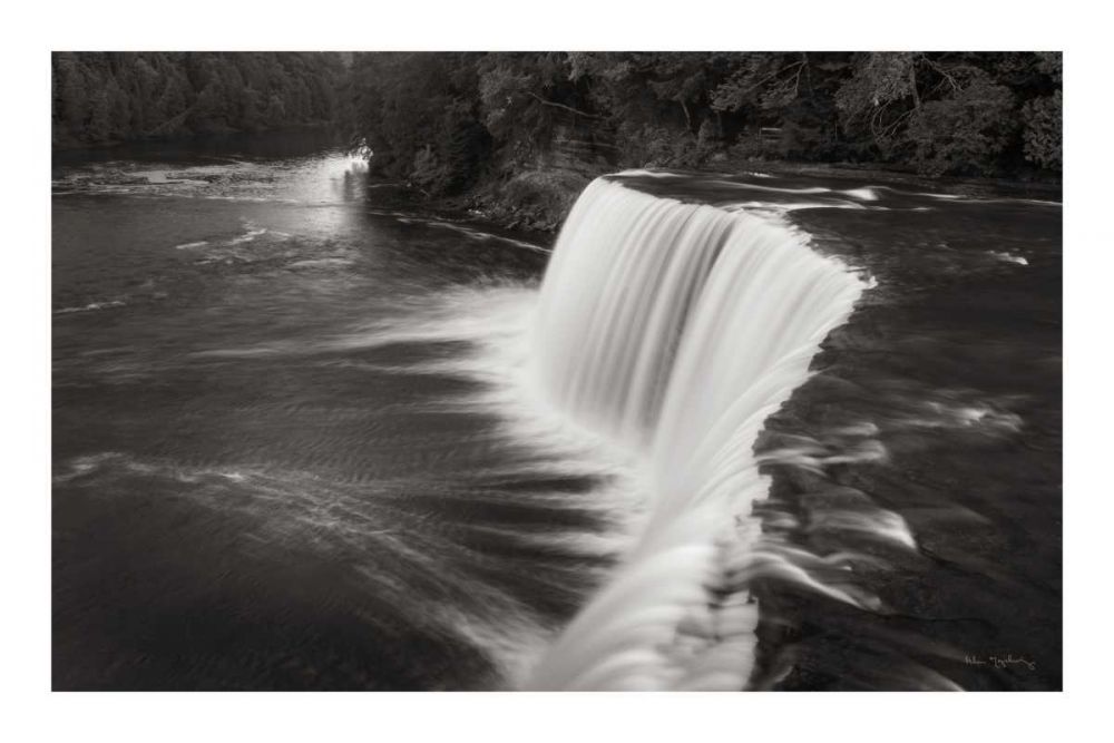 Tahquamenon Falls Michigan I BW art print by Alan Majchrowicz for $57.95 CAD