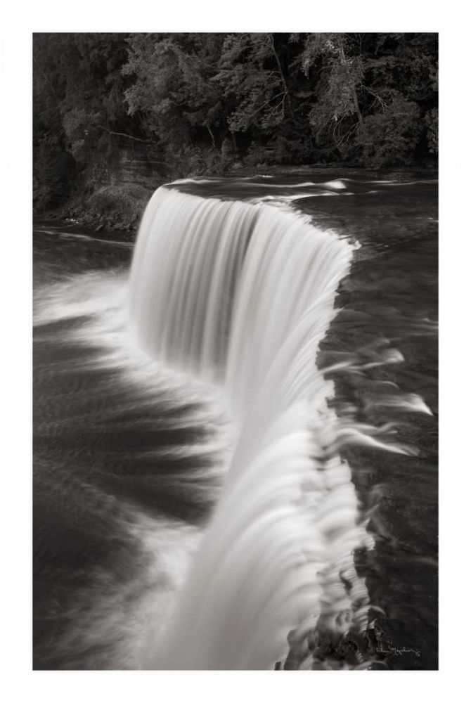 Tahquamenon Falls Michigan II BW art print by Alan Majchrowicz for $57.95 CAD