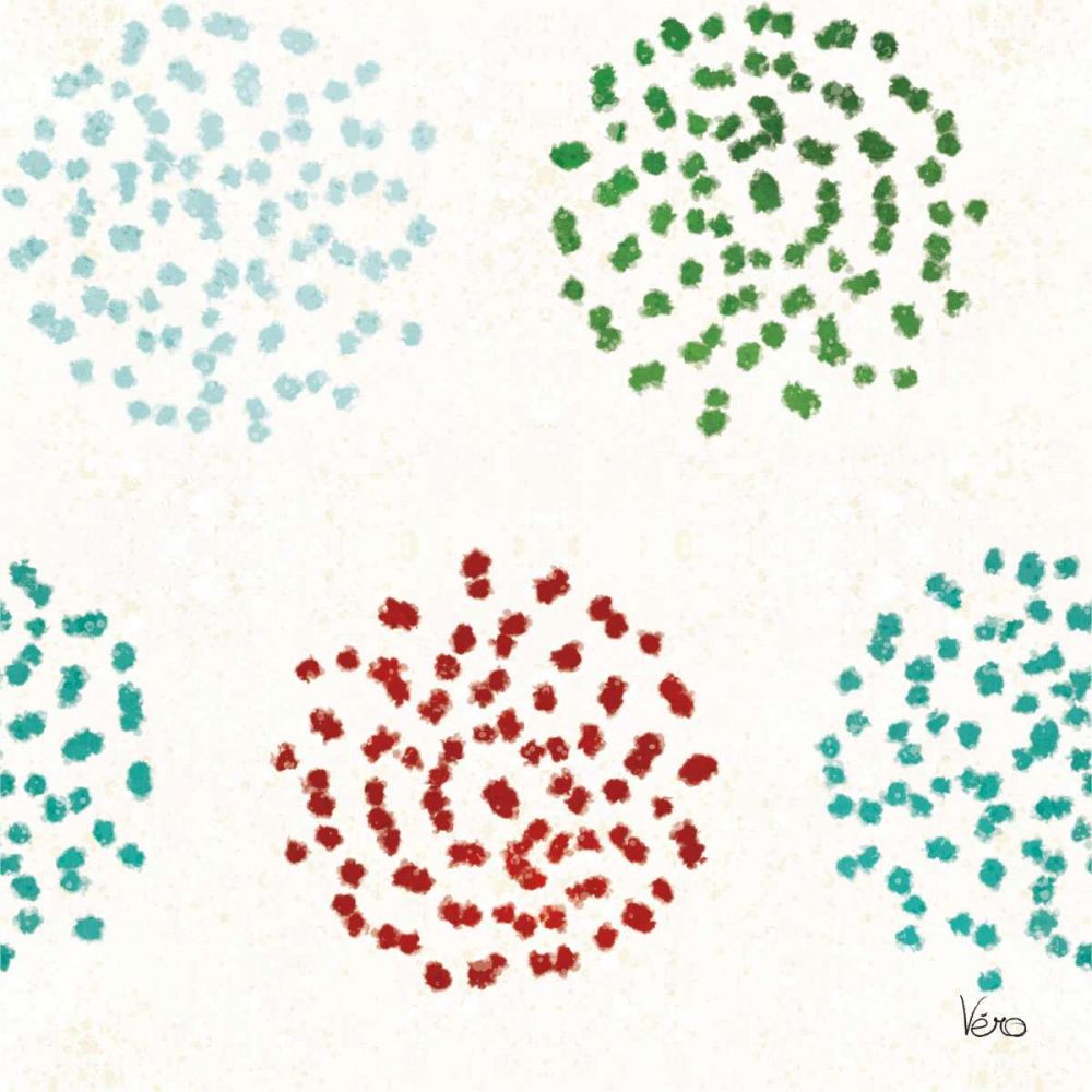 Festive Forest Pattern IIIA art print by Veronique Charron for $57.95 CAD