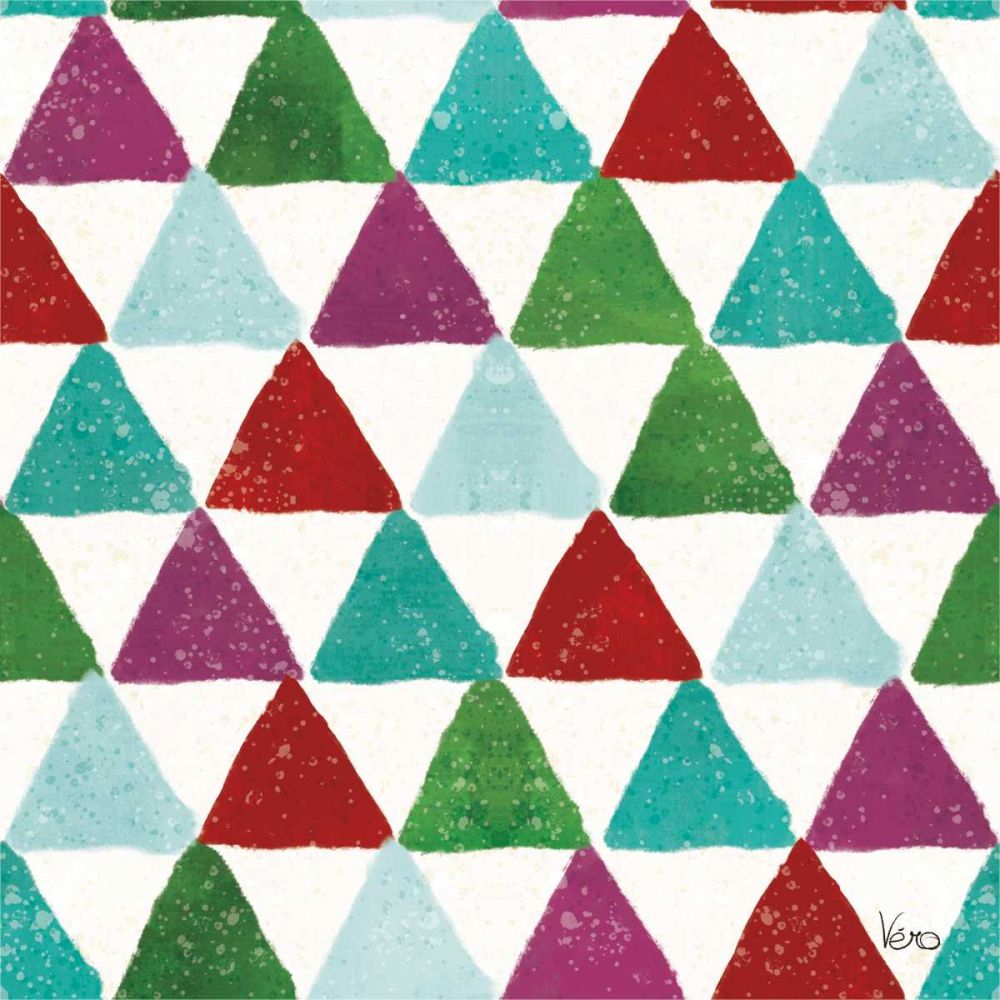 Festive Forest Pattern IVA art print by Veronique Charron for $57.95 CAD