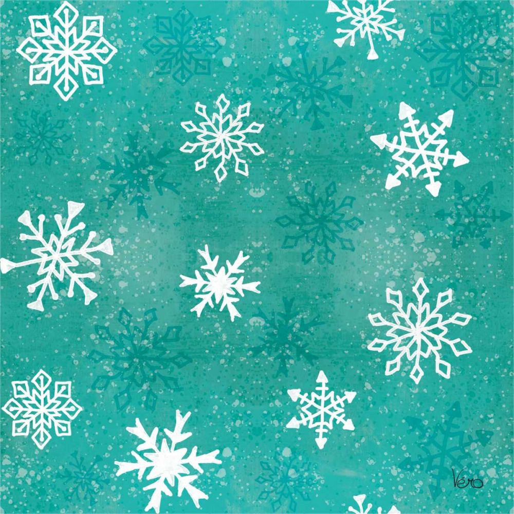 Festive Forest Pattern VIID art print by Veronique Charron for $57.95 CAD