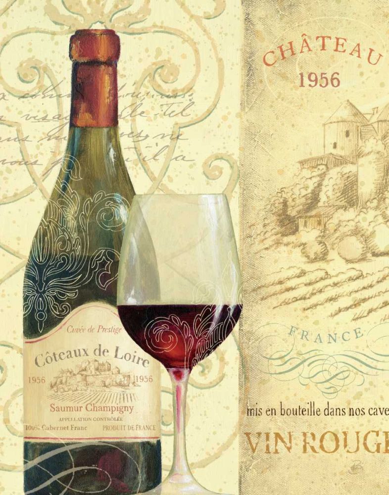 Wine Passion II art print by Daphne Brissonnet for $57.95 CAD