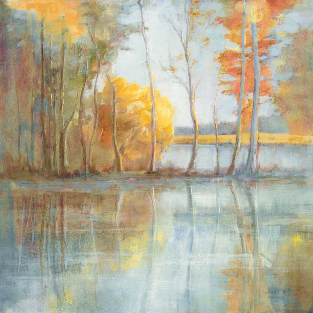 Lakeside Reflection art print by Danhui Nai for $57.95 CAD