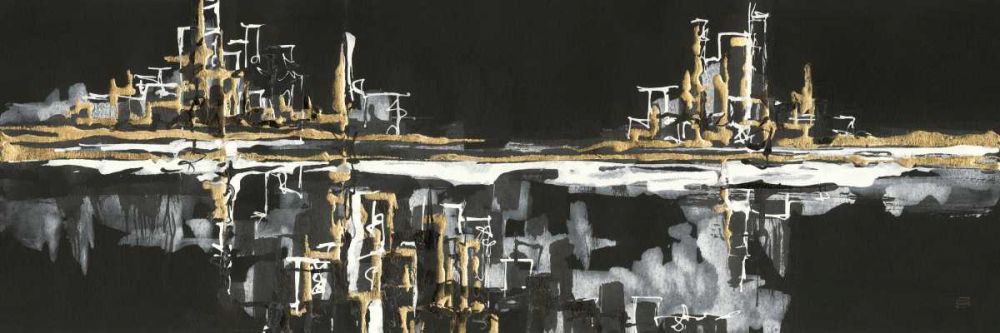 Urban Gold I art print by Chris Paschke for $57.95 CAD