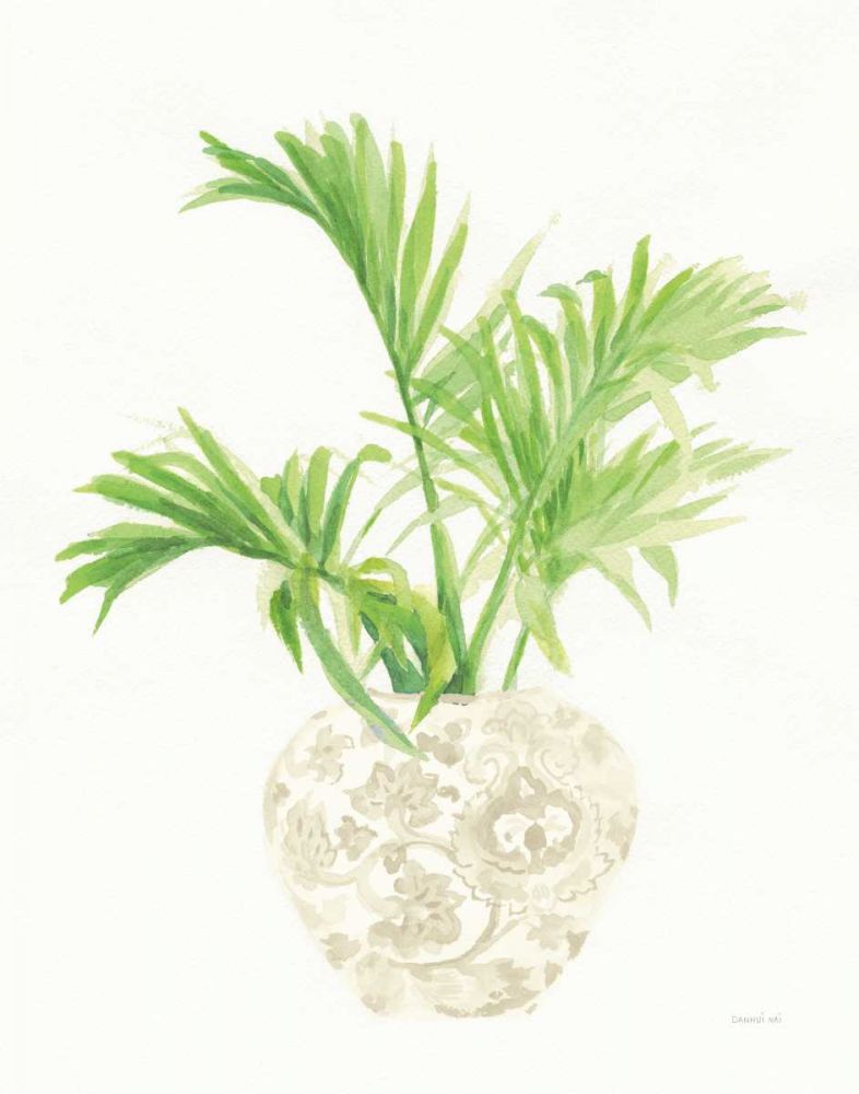 Palm Chinoiserie II Cream art print by Danhui Nai for $57.95 CAD