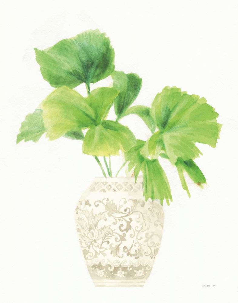 Palm Chinoiserie IV Cream art print by Danhui Nai for $57.95 CAD