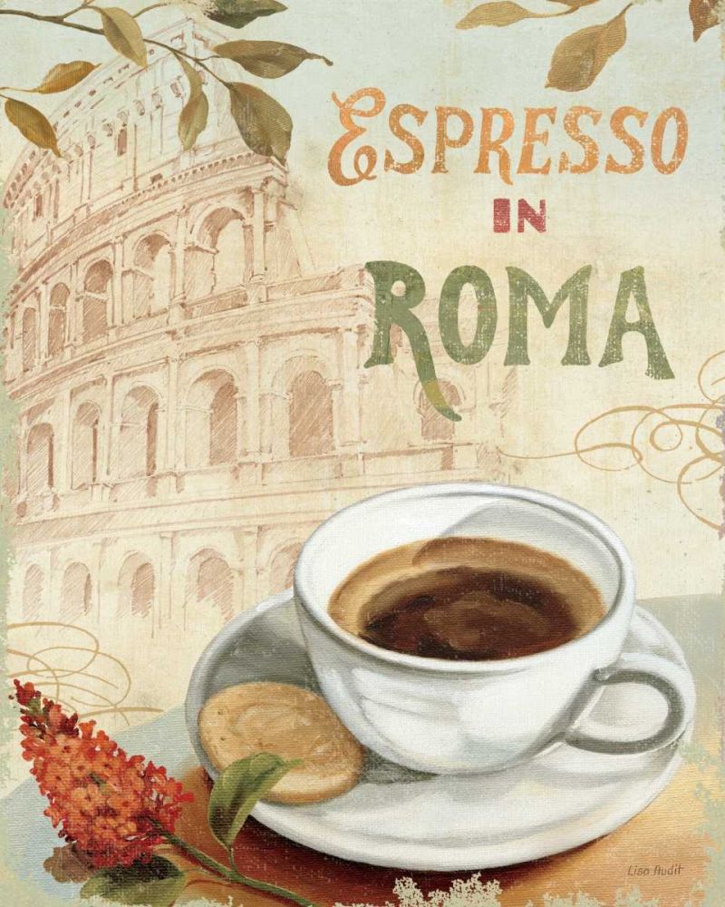 Cafe in Europe III art print by Lisa Audit for $57.95 CAD