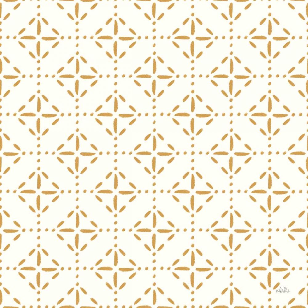 Harvest Village Pattern VIIA art print by Laura Marshall for $57.95 CAD