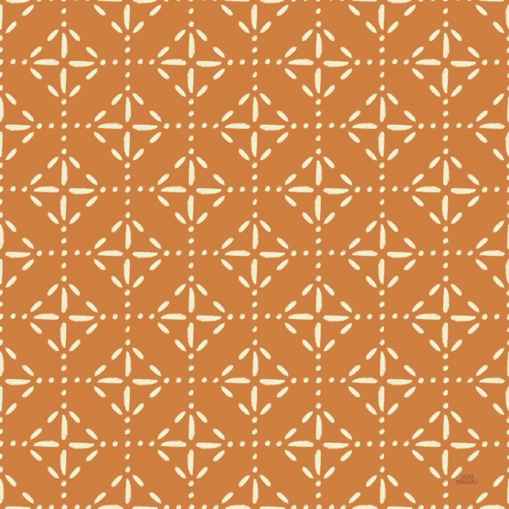Harvest Village Pattern VIIB art print by Laura Marshall for $57.95 CAD