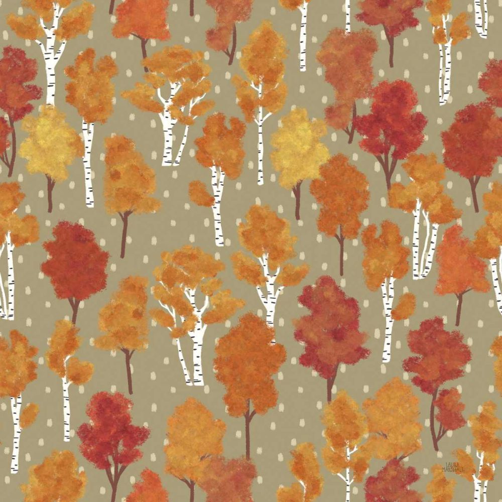 Harvest Village Pattern VIII art print by Laura Marshall for $57.95 CAD
