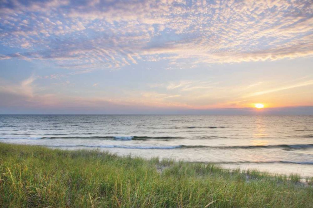 Lake Michigan Sunset II art print by Alan Majchrowicz for $57.95 CAD