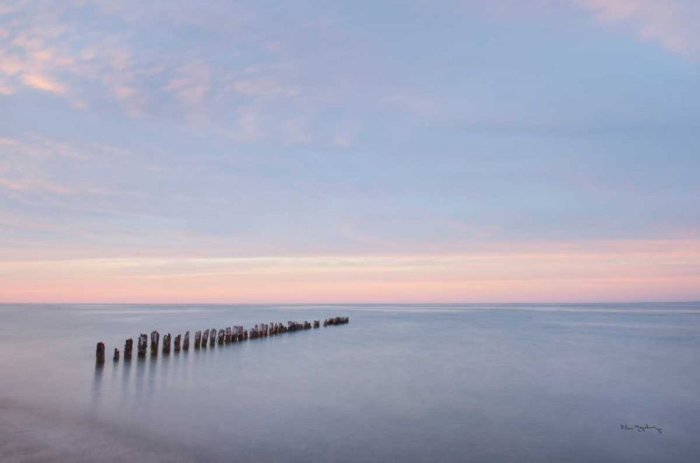 Lake Superior Old Pier II art print by Alan Majchrowicz for $57.95 CAD