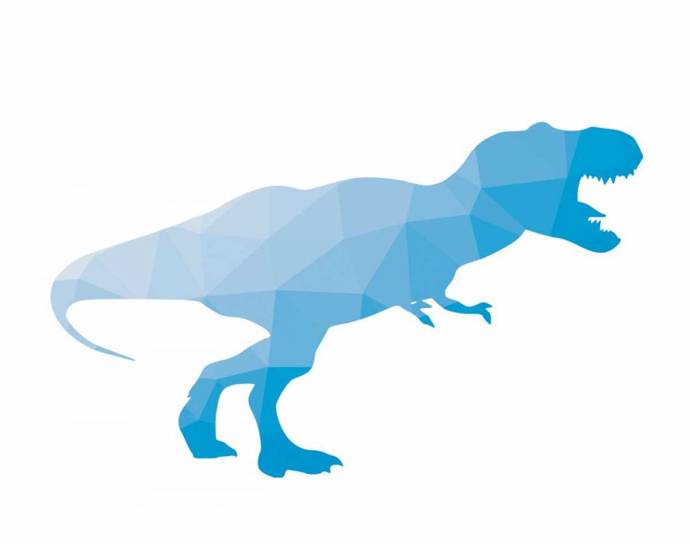 Geo Dinosaur I art print by Wild Apple Portfolio for $57.95 CAD