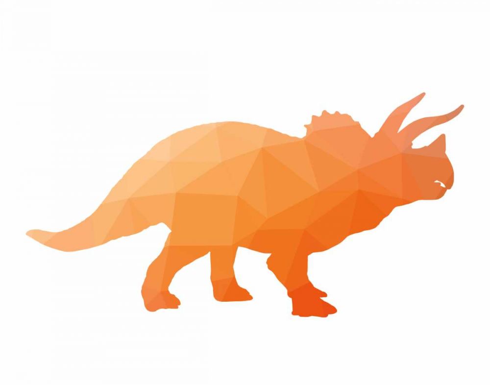 Geo Dinosaur III art print by Wild Apple Portfolio for $57.95 CAD