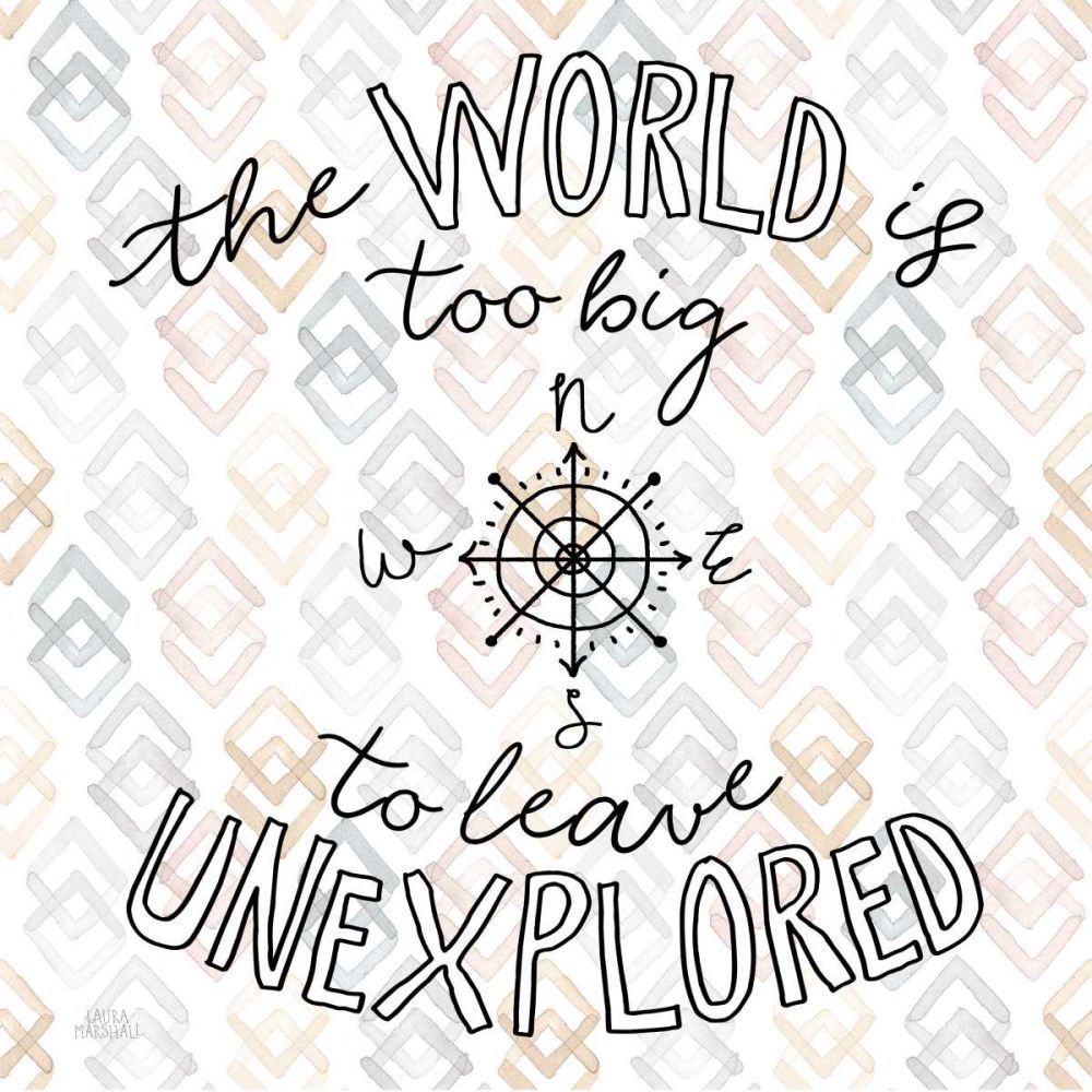World Traveler II Diamond art print by Laura Marshall for $57.95 CAD
