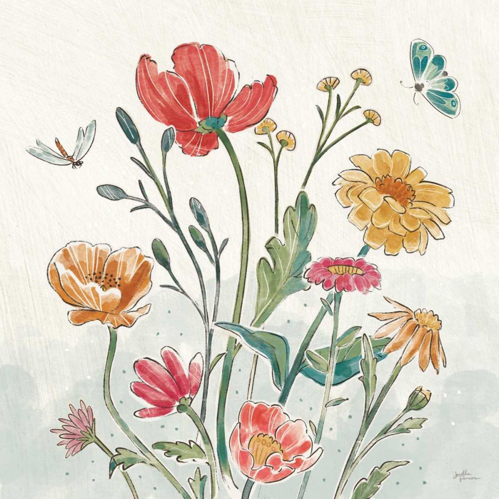 Boho Field II art print by Janelle Penner for $57.95 CAD