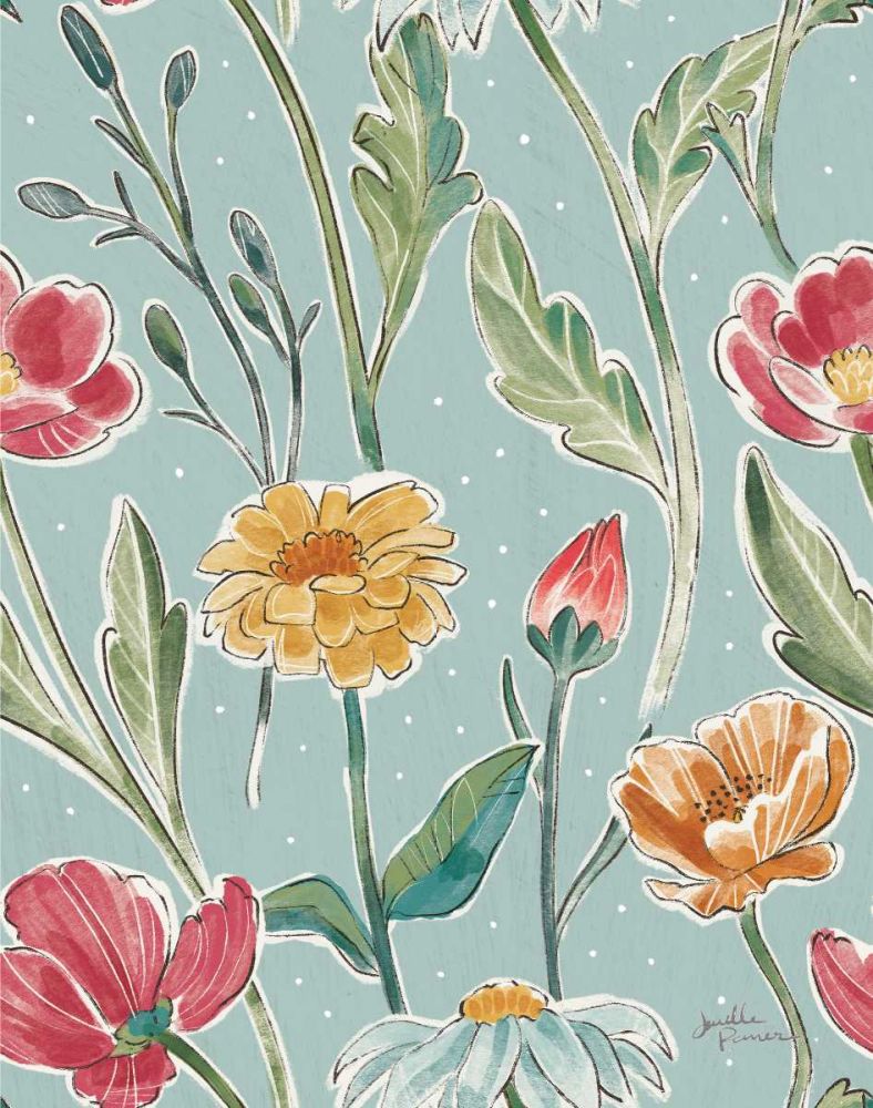 Boho Field Pattern IE art print by Janelle Penner for $57.95 CAD