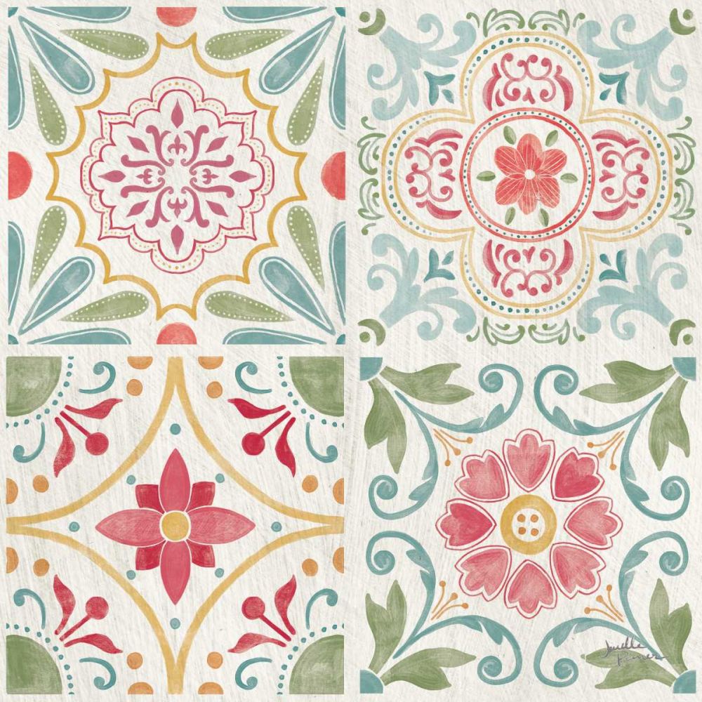 Boho Field Pattern II art print by Janelle Penner for $57.95 CAD