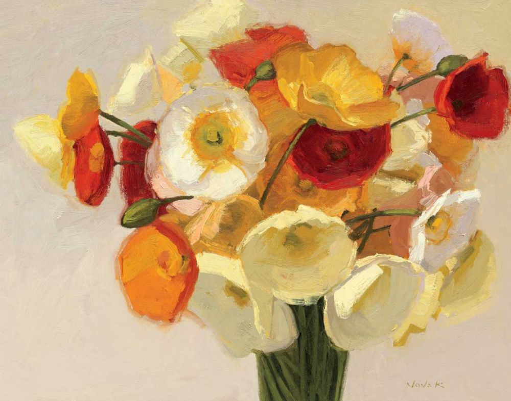 November Poppies art print by Shirley Novak for $57.95 CAD