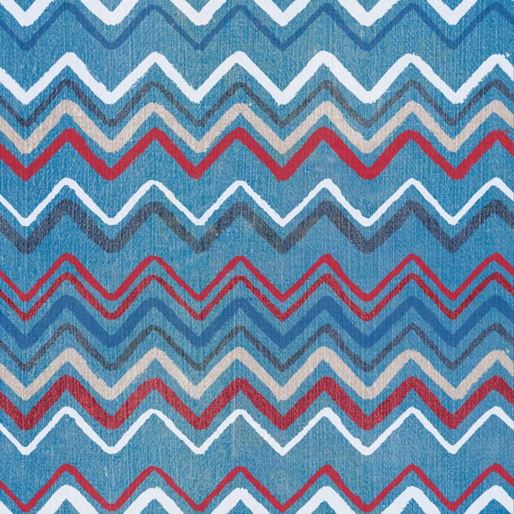Stars and Stripes Dark Pattern II art print by Beth Grove for $57.95 CAD