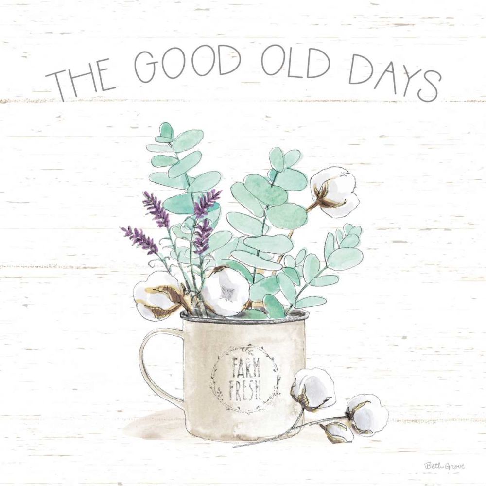 Farmhouse Cotton III art print by Beth Grove for $57.95 CAD