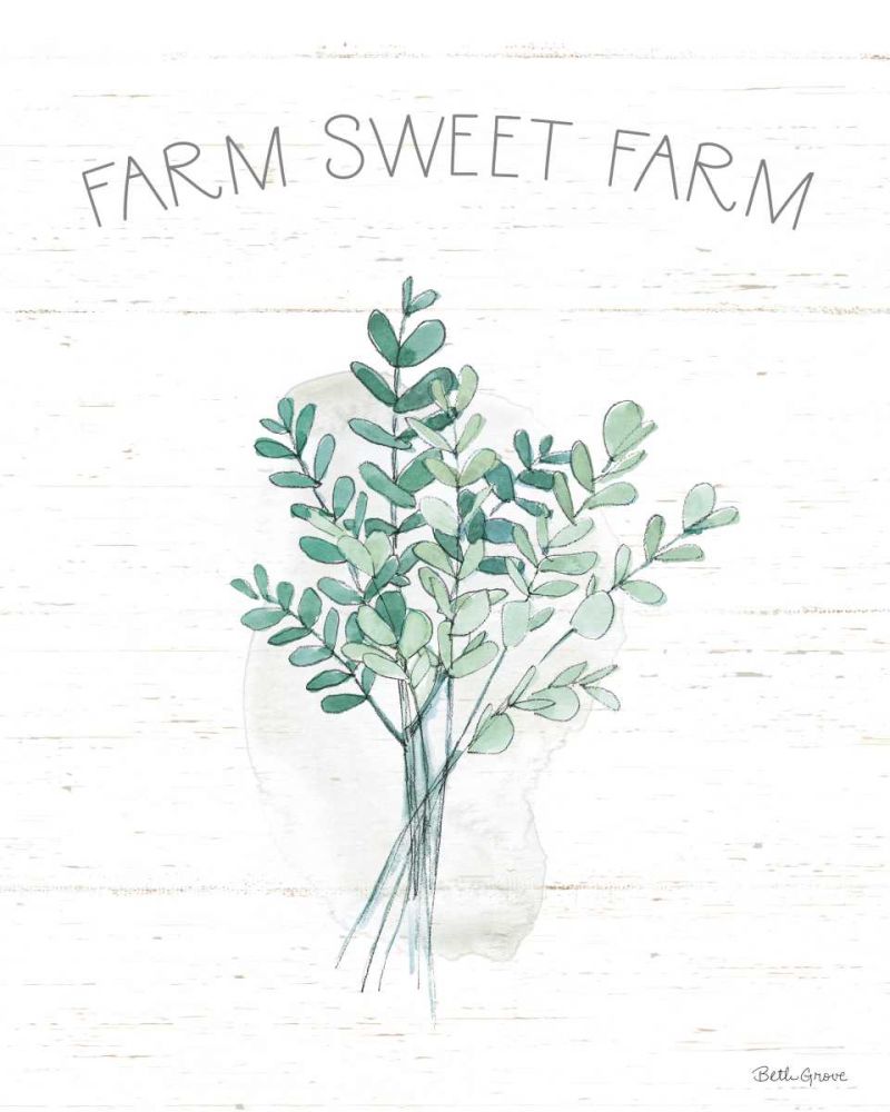 Farmhouse Cotton V art print by Beth Grove for $57.95 CAD