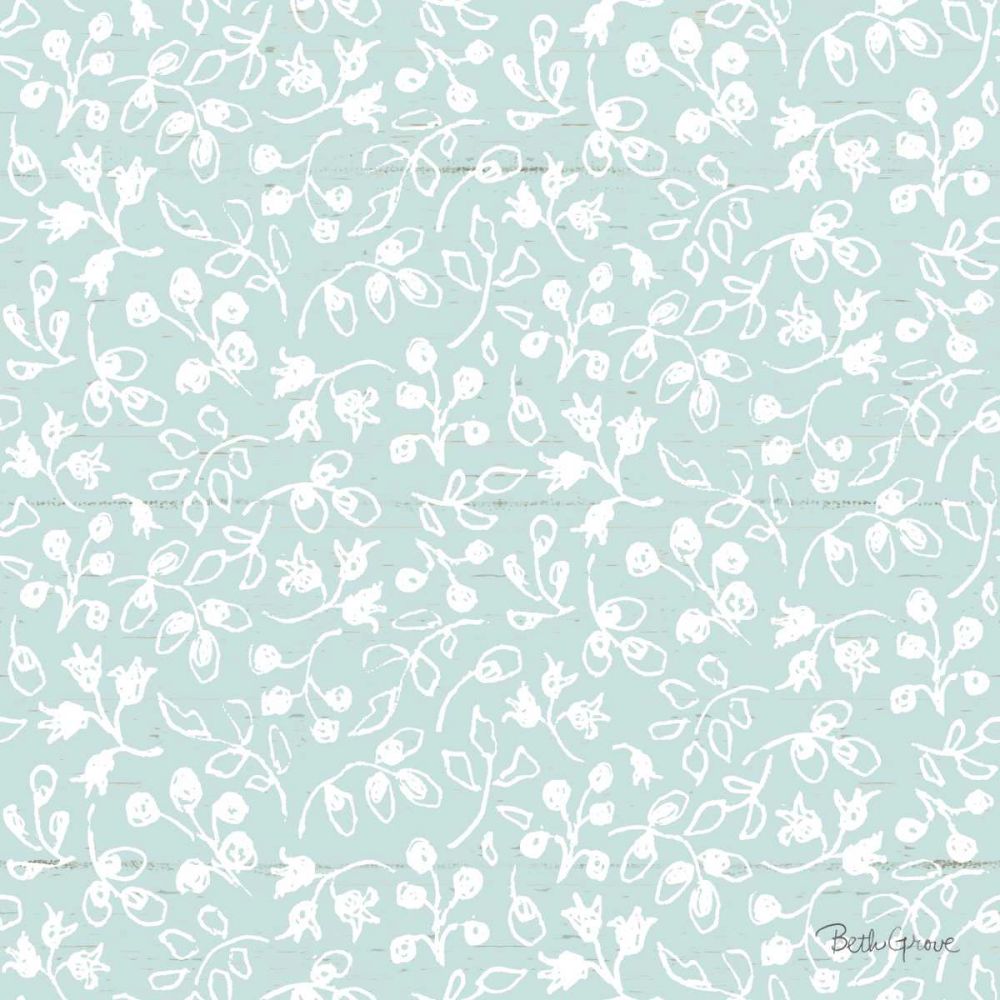 Farmhouse Cotton Pattern IIH art print by Beth Grove for $57.95 CAD