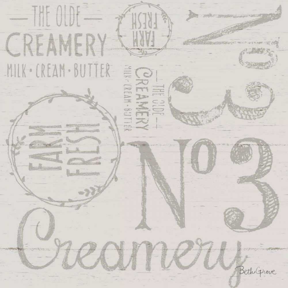 Farmhouse Cotton Pattern IVB art print by Beth Grove for $57.95 CAD