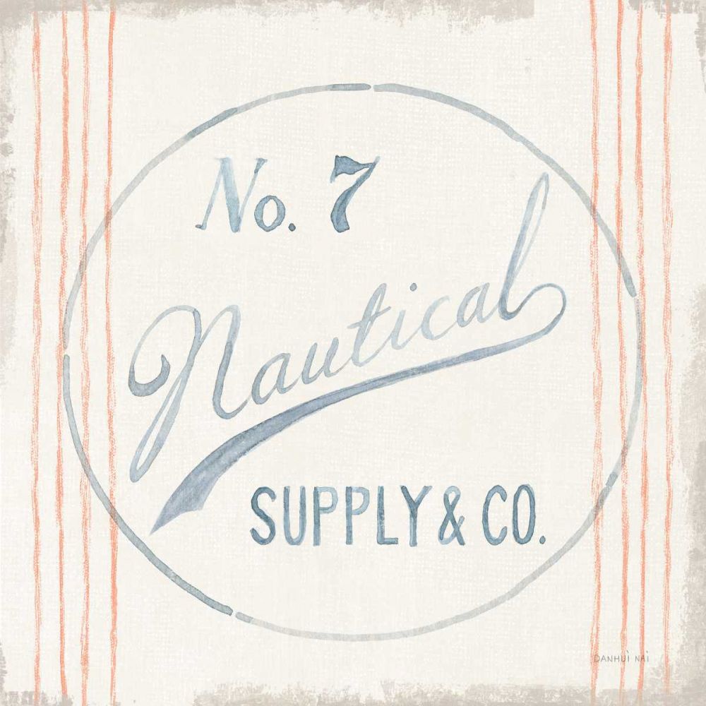 Floursack Nautical IX art print by Danhui Nai for $57.95 CAD
