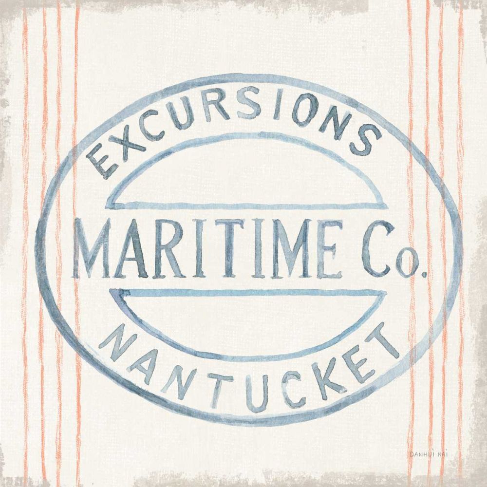 Floursack Nautical X art print by Danhui Nai for $57.95 CAD