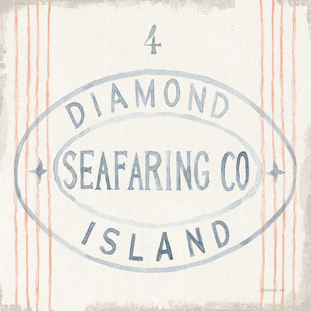 Floursack Nautical XI art print by Danhui Nai for $57.95 CAD