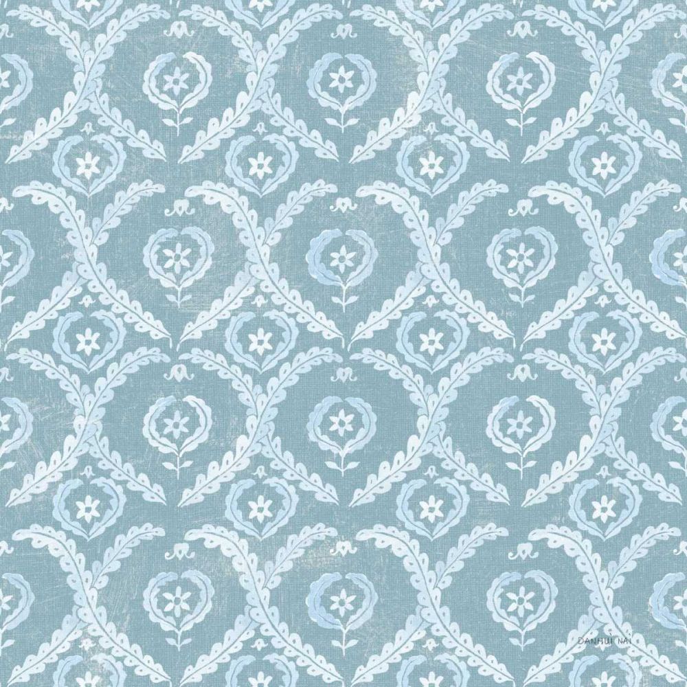 Floursack Nautical Pattern VB art print by Danhui Nai for $57.95 CAD