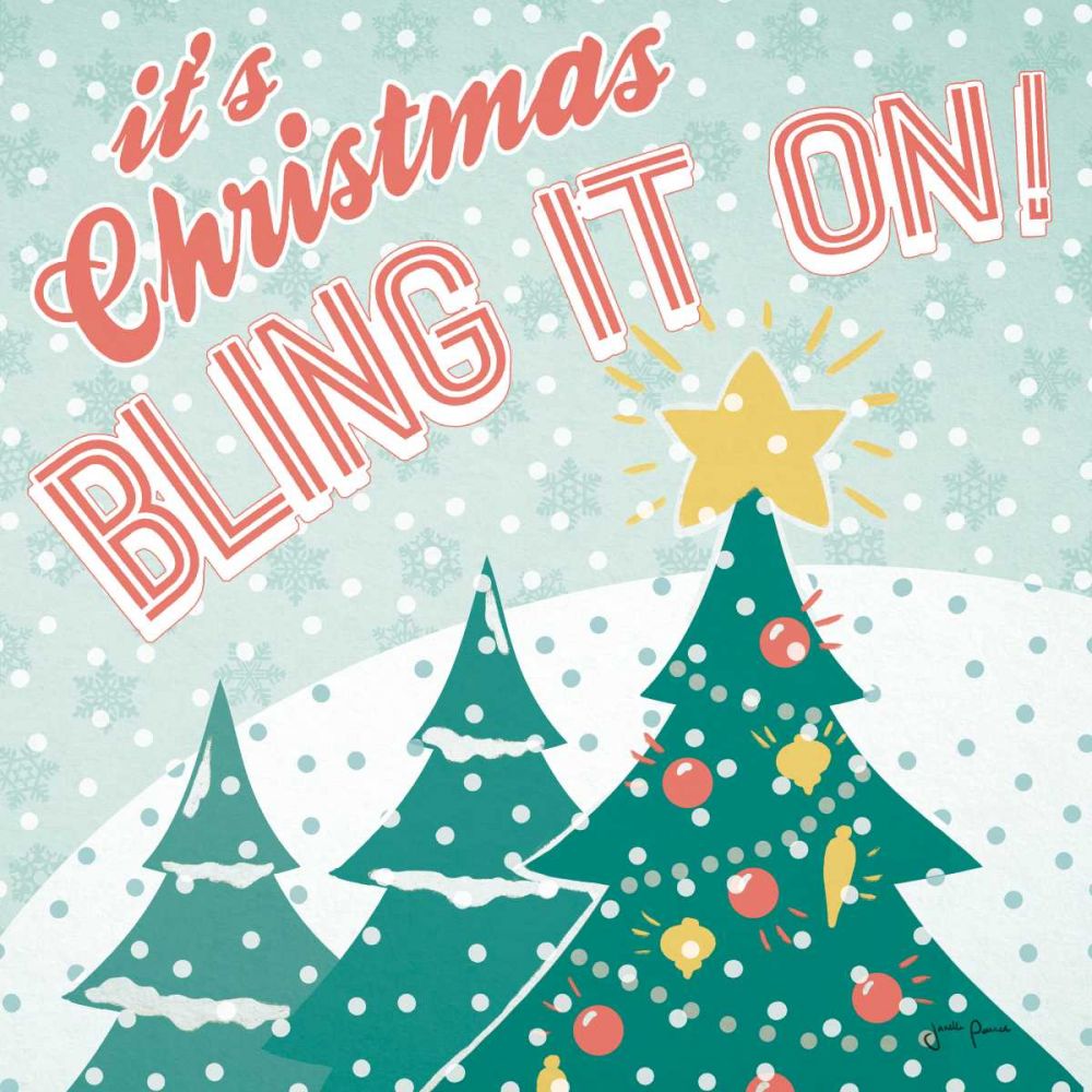 Vintage Christmas IX art print by Janelle Penner for $57.95 CAD