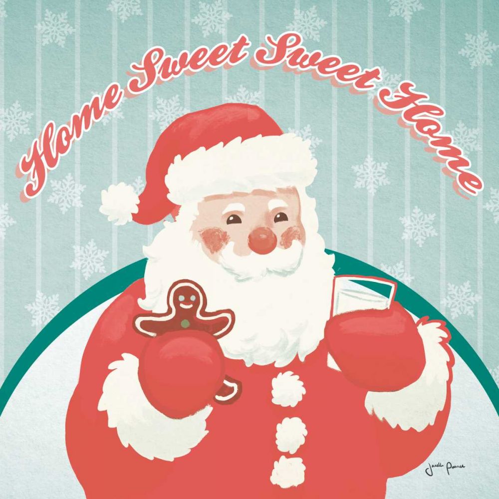 Vintage Christmas X art print by Janelle Penner for $57.95 CAD