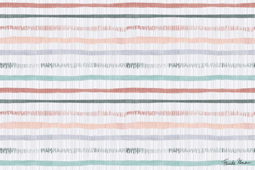 Ikat Pattern III art print by Farida Zaman for $57.95 CAD